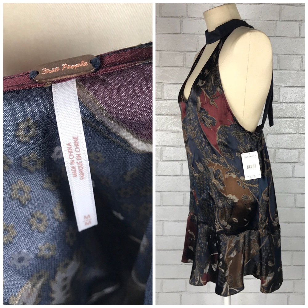 Free People Lady Love Cutout Printed Tunic Dress - Picture 3 of 8